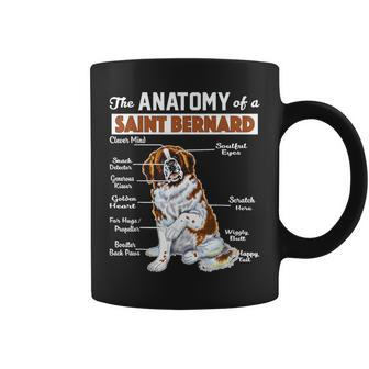 The Anatomy Of A Saint Bernard Coffee Mug - Thegiftio UK