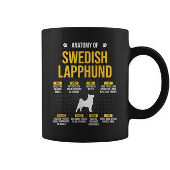 Anatomy Of Swedish Lapphund Dog Lover Coffee Mug | Mazezy