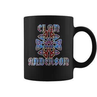 Anderson Scottish Clan Family Name Tartan Knot Gift For Womens Anderson Funny Gifts Coffee Mug | Mazezy