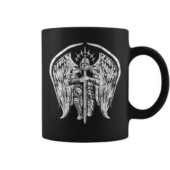 Angel Archangel Michael Warrior Gift Coffee Mug | Mazezy