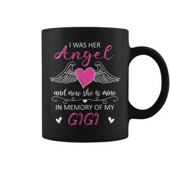 My Angel She Is My Gigi Heaven Family Guardian Remembrance Coffee Mug | Mazezy