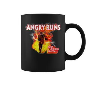 Angry Runs Good Morning Football Angry Runs Football Coffee Mug - Monsterry