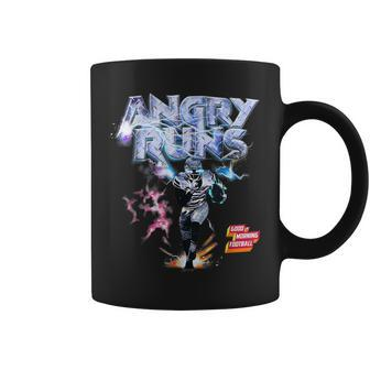 Angry Runs Good Morning Football Sport Lover Vintage Coffee Mug - Seseable
