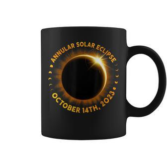 Annular Solar Eclipse 101423 America Annularity Fall Coffee Mug - Thegiftio UK