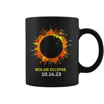 Annular Solar Eclipse 2023 America Annularity Fall 101423 Coffee Mug - Thegiftio UK