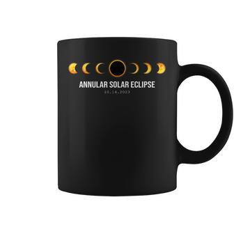 Annular Solar Eclipse October 14Th 2023 Astronomy Event Coffee Mug - Seseable