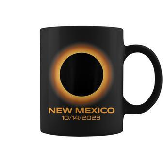 Annular Solar Eclipse October 2023 New Mexico Astronomy Coffee Mug - Monsterry UK