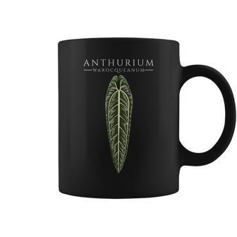 Anthurium Warocqueanum Aroids Plants Lover Philodendron Coffee Mug | Mazezy
