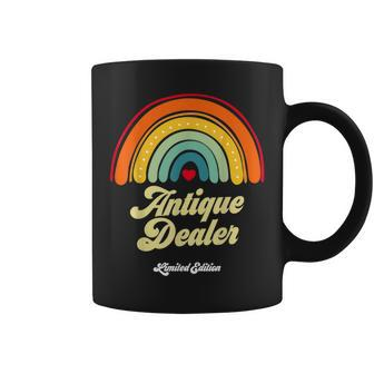 Antique Dealer Vintage Retro Title Birthday Coworker Coffee Mug | Mazezy