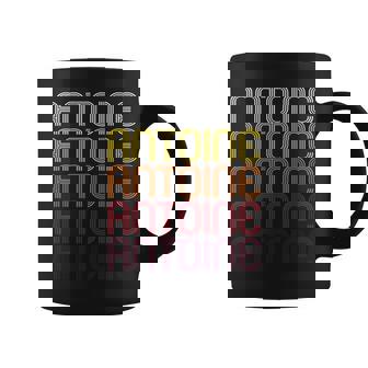 Antoine Retro Wordmark Pattern Vintage Style Coffee Mug | Mazezy