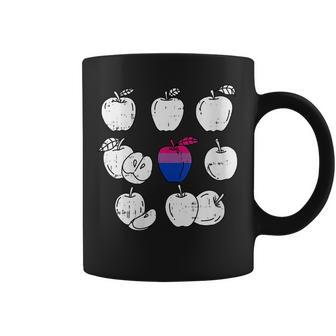Apple Picking Bisexual Lgbt-Q Retro Gay Pride Flag Fruit Coffee Mug | Mazezy