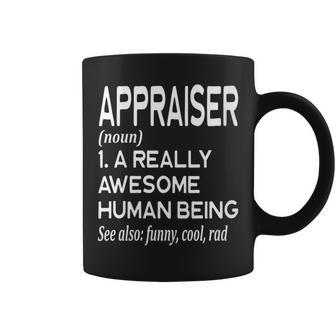 Appraiser Definition Real Estate Property Commercial Coffee Mug | Mazezy