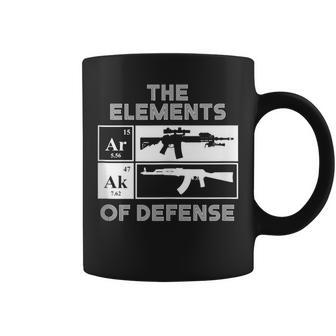 Ar15 Ak47 Elements Of Defense Periodic Table Coffee Mug | Mazezy