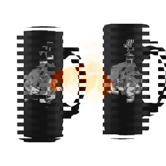 Archery Corgi Sleeping Dog Pet Hunter Kids Coffee Mug | Mazezy