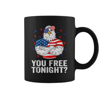 Are You Free Tonight 4Th Of July Independence Day Bald Eagle Coffee Mug | Mazezy