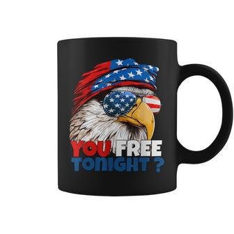 Are You Free Tonight 4Th Of July Independence Day Eagle Coffee Mug - Monsterry