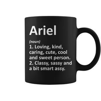Ariel Definition Personalized Name Birthday Idea Coffee Mug | Mazezy