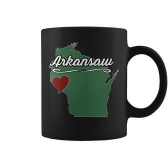 Arkansaw Wisconsin Wi Usa City State Souvenir Coffee Mug | Mazezy UK