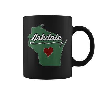 Arkdale Wisconsin Wi Usa City State Souvenir Coffee Mug | Mazezy