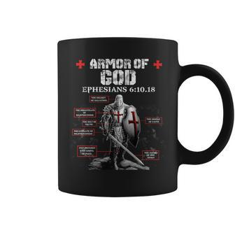 Armor Of God Knight Templar For Men Coffee Mug | Mazezy