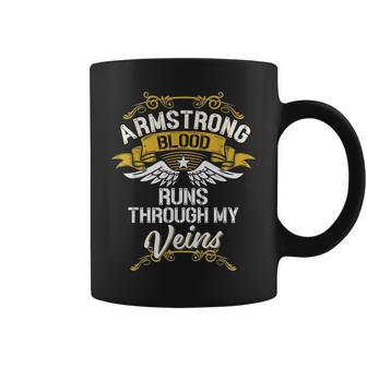 Armstrong Blood Runs Through My Veins Coffee Mug - Seseable