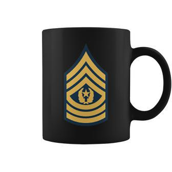 Army Command Sergeant Major E-9 Military Rank Coffee Mug | Mazezy