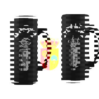 Arona Coat Of Arms Flag National Pride Coffee Mug | Mazezy