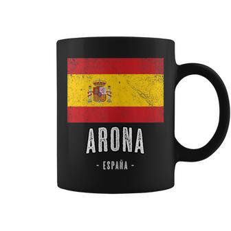 Arona Spain Es Flag City Top Bandera Ropa Coffee Mug | Mazezy