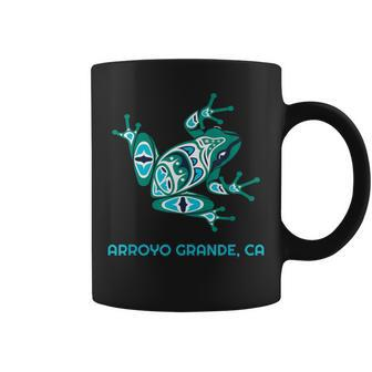 Arroyo Grande Ca Frog Pacific Nw Native American Indian Coffee Mug | Mazezy