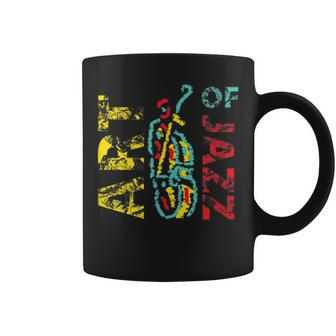 Art Of Jazz Bass Player Coffee Mug | Mazezy