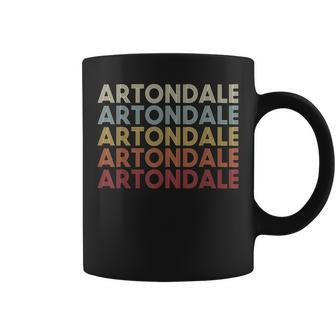 Artondale Washington Artondale Wa Retro Vintage Text Coffee Mug | Mazezy