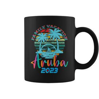 Aruba Family Vacation 2023 Beach Vacation Cruise Souvenir Coffee Mug | Mazezy