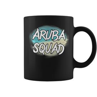 Aruba Squad - Funny Vacation - Matching Group Vacation Coffee Mug - Seseable