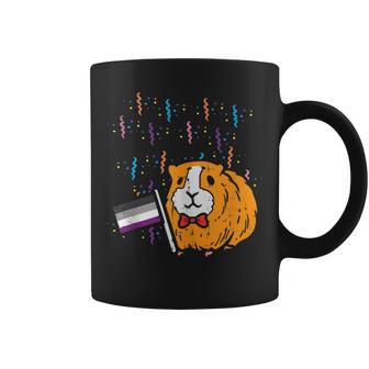 Asexual Flag Hamster Lgbt Pride Month Ace Pride Stuff Animal Coffee Mug | Mazezy