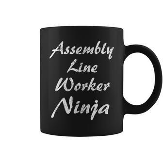 Assembly Line Worker Occupation Work Coffee Mug | Mazezy