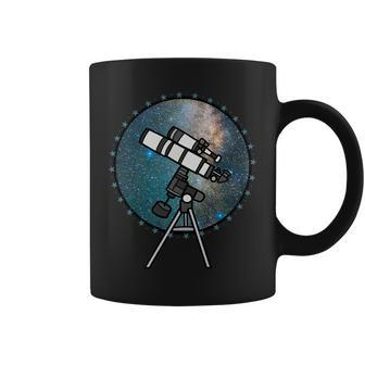 Astronomy Telescope Night Sky Observation Galaxy Coffee Mug | Mazezy
