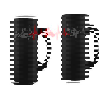 Atv Heartbeat Quad Bikes Quadricycle Motorcycle Race Gift Coffee Mug | Mazezy