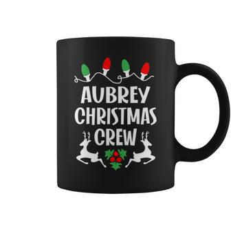 Aubrey Name Gift Christmas Crew Aubrey Coffee Mug - Seseable