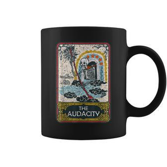 The Audacity Tarot Card Reading Witch Aesthetic Halloween Reading s Coffee Mug | Mazezy