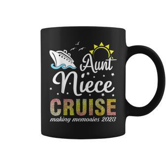 Aunt Niece Cruise Making Memores 2023 Summer Vacation Day Cruise Funny Gifts Coffee Mug | Mazezy