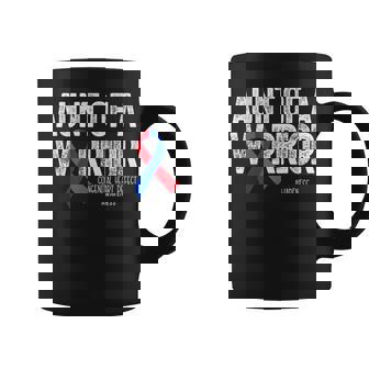 Aunt Of A Warrior T Chd Congenital Heart Defect Coffee Mug | Mazezy