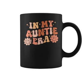 In My Auntie Era Niece Nephew Matching Groovy Coffee Mug | Mazezy
