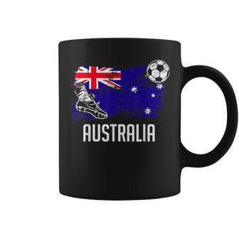 Australia Flag Jersey Australian Soccer Team Australian Coffee Mug | Mazezy