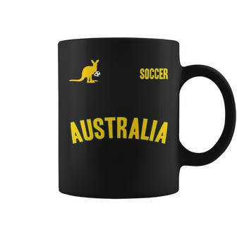 Australia Soccer Aussie Soccer Sports Coffee Mug | Mazezy