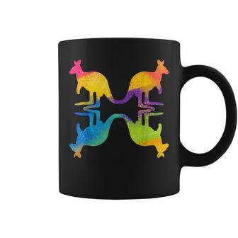 Australia Zoo Animal Lover Gift Idea Kangaroo Coffee Mug | Mazezy
