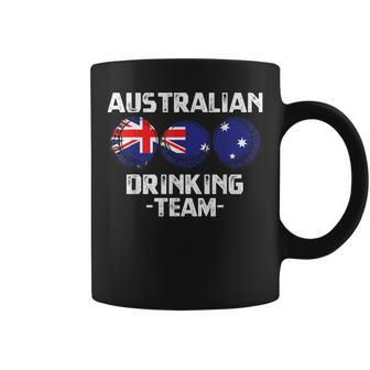 Australian Beer Drinking Team Flag Party Coffee Mug - Seseable