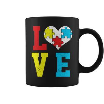 Autism Awareness Love Autistic Pride Asperger Proud Mom Gift Coffee Mug | Mazezy AU
