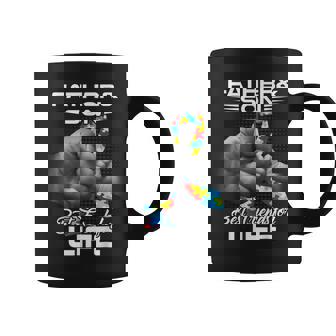 Autism Dad Father And Son Best Friends For Life Autism Coffee Mug | Mazezy