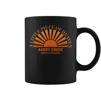Avery Creek North Carolina A Little Piece Of Heaven Coffee Mug | Mazezy