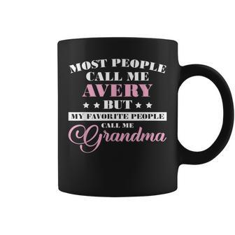 Avery Name Personalized Grandma Coffee Mug | Mazezy